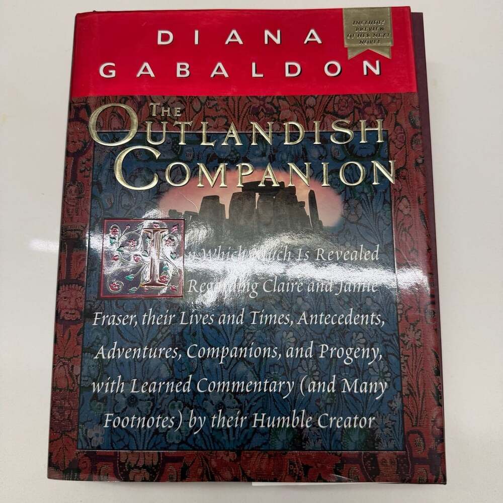 Diana Gabaldon The Outlandish Companion Hardcover Book